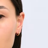 14 Ayar Altın Minimal Halka Küpe 2